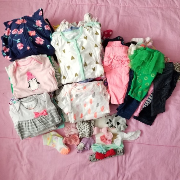 Baby Girl mystery bundle 10 items for $20 - Picture 2 of 7